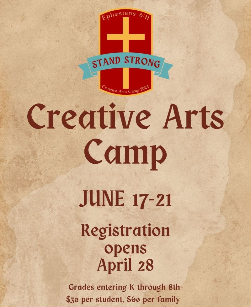 Creative Arts Camp 2024 Web
