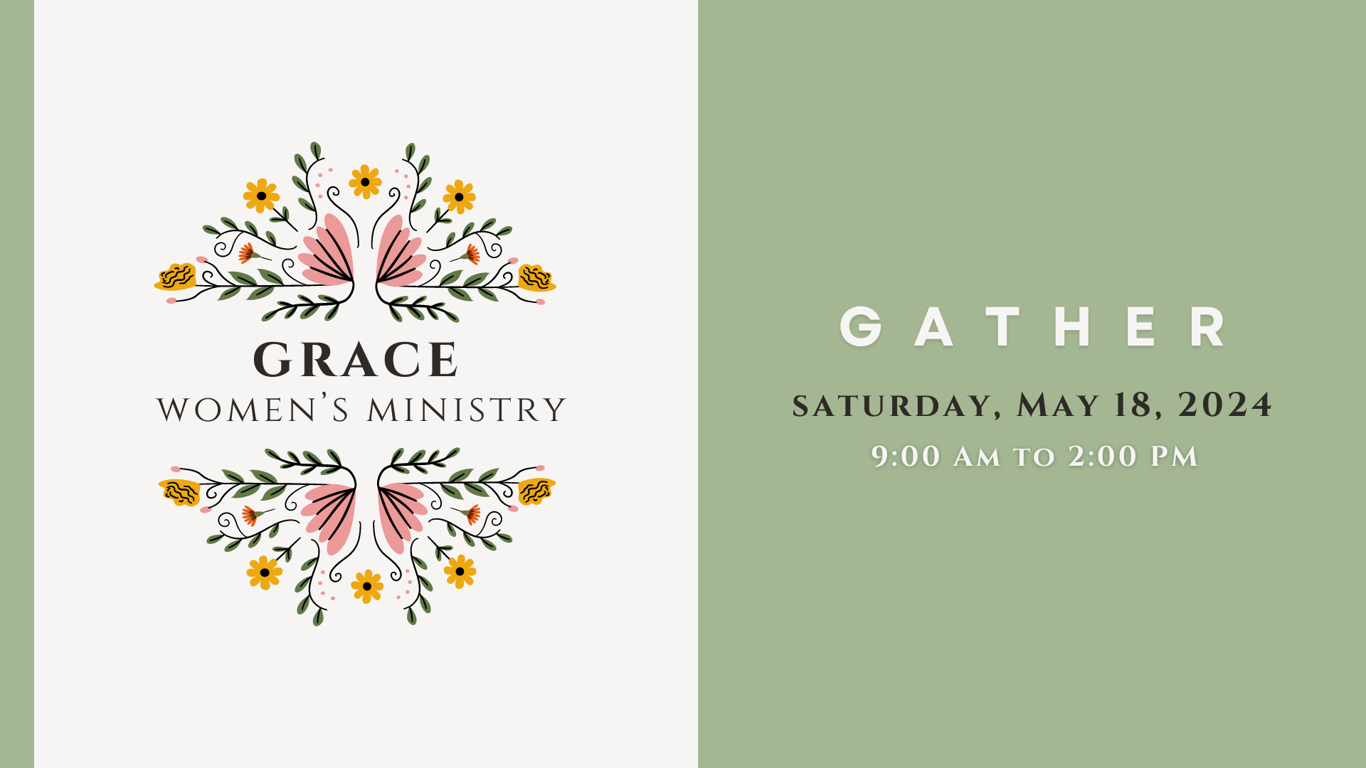 Women's Ministry Conference - Gather - May 18
